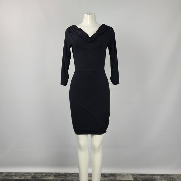 Dresses & Skirts - Black Jersey Dress Size S